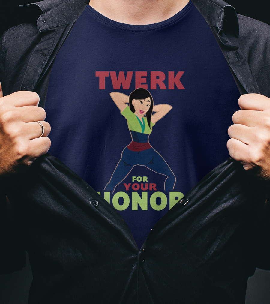 Libs Of Tik Tok Twerk For Your Honor Mia McKitterick Cartoon Character T-Shirt
