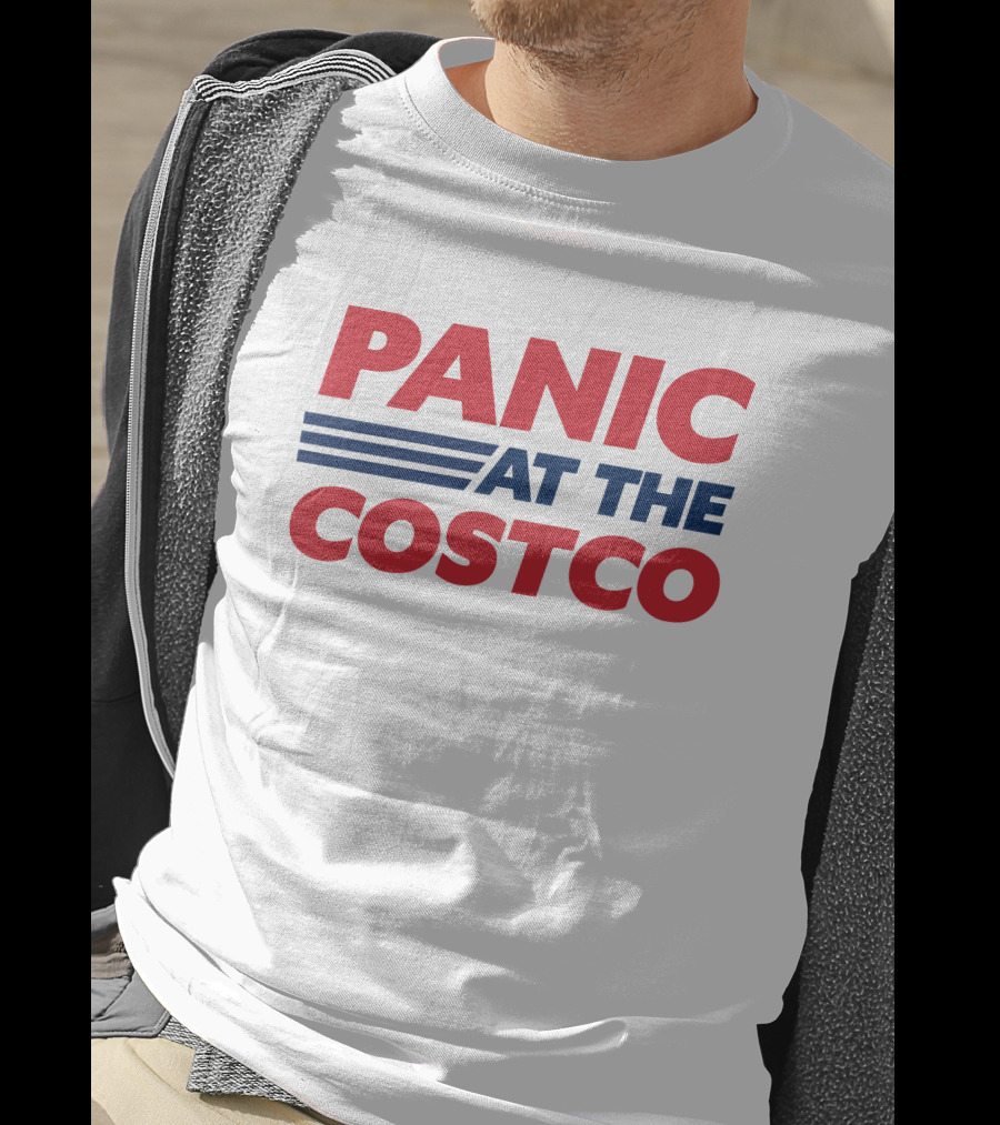 Panic At The Costco Trendy USA Playful Shopping T-Shirt