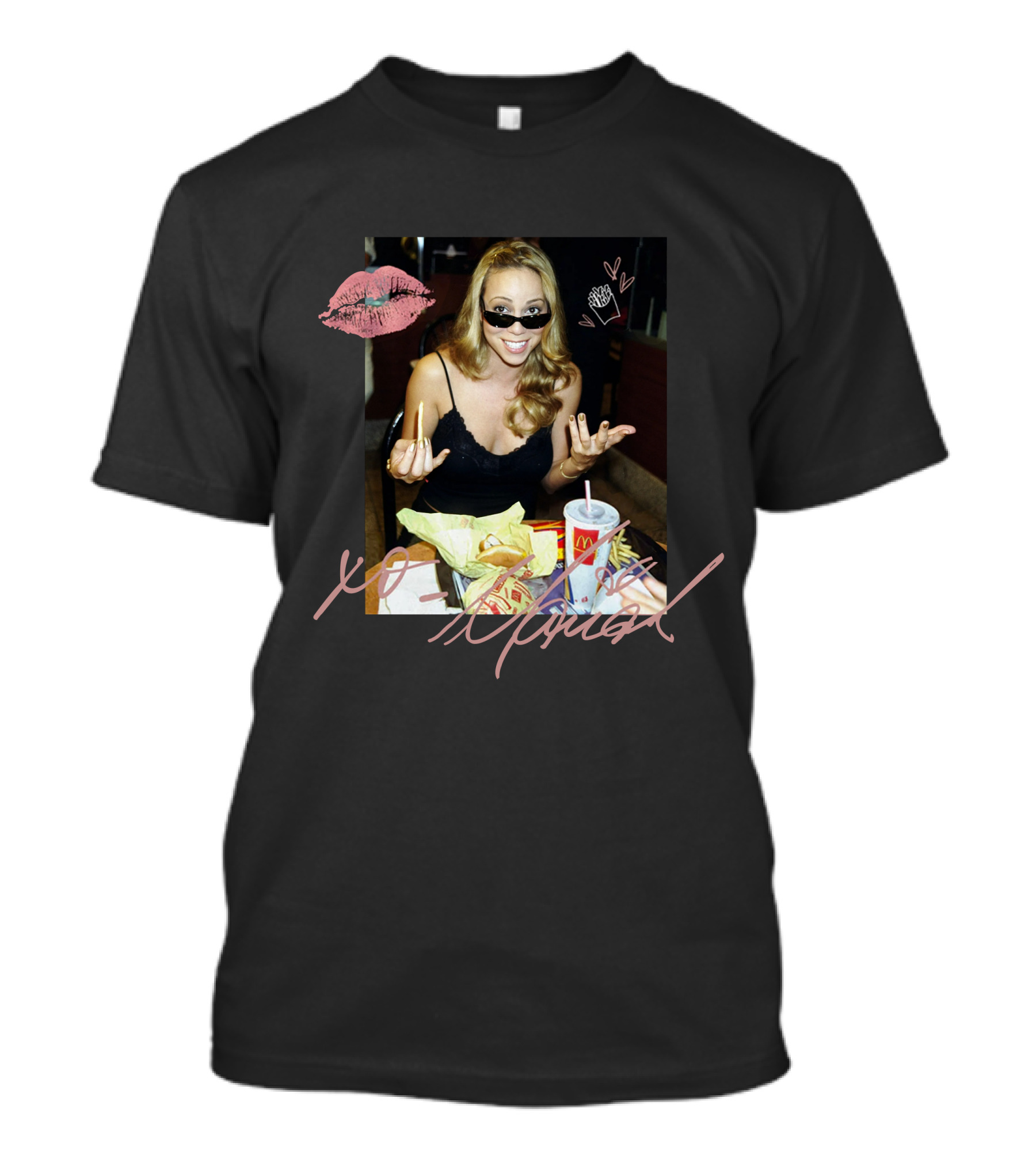 Alαɴα Mariah Carey McDonald's XO Mariah Emmasfrqst T-Shirt