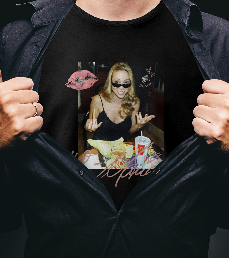 Alαɴα Mariah Carey McDonald's XO Mariah Emmasfrqst T-Shirt