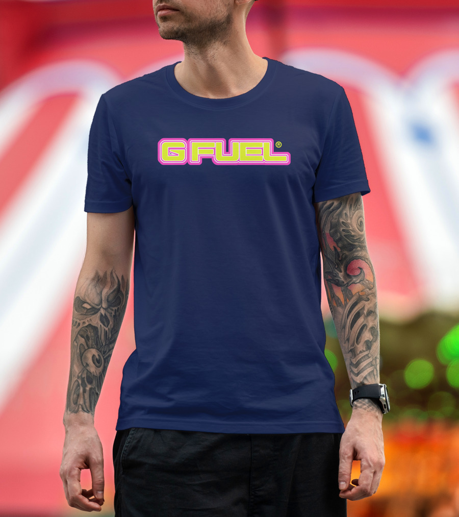 G Fuel Neon Logo Energy Formula T-Shirt