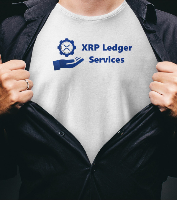XRP Ledger Services Gear And Hand T-Shirt