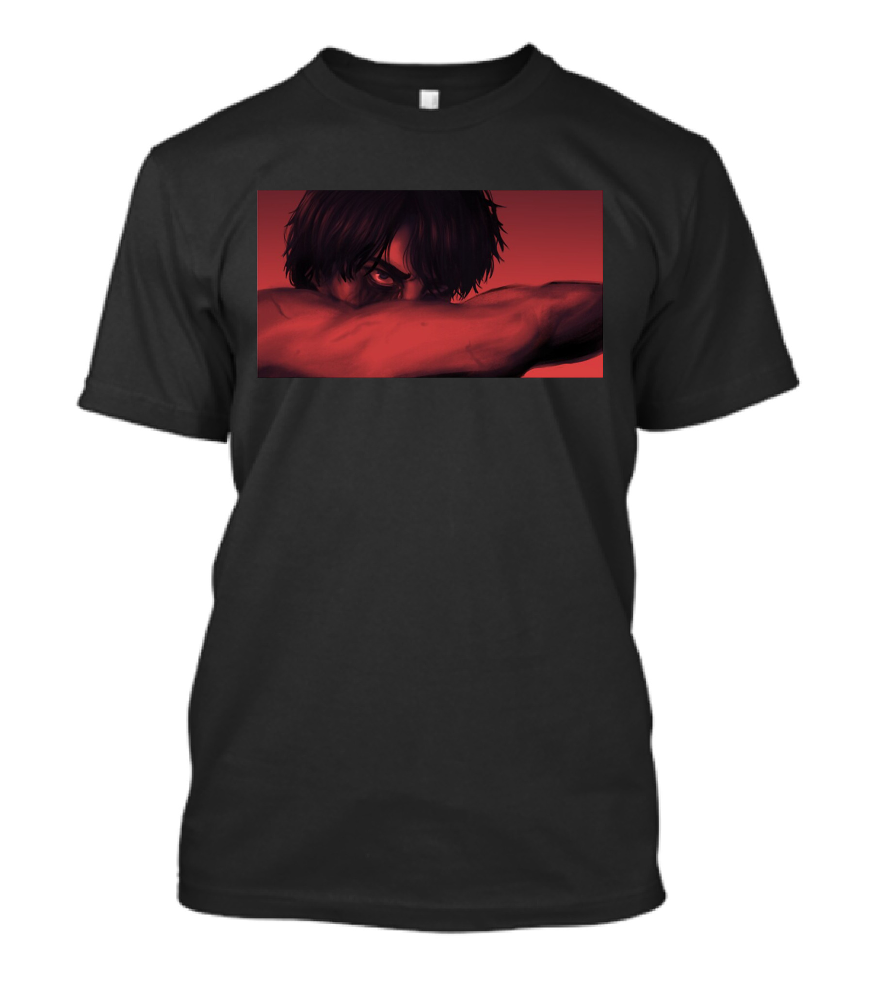 Fallen Vengeance Mysterious Intense Red Glare T-Shirt