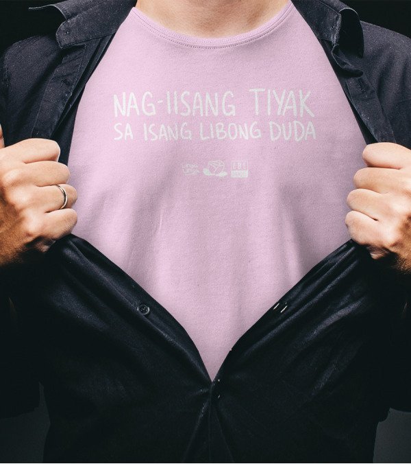 Nag-Iisang Tiyak Sa Isang Libong Duda Linya Linya Ebe Dancel T-Shirt