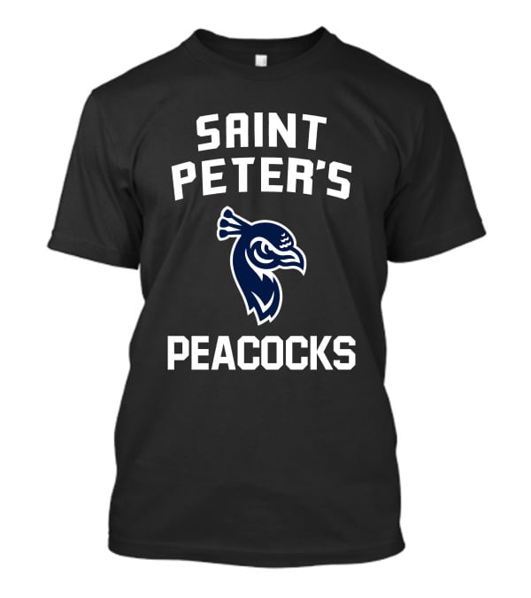 Saint Peter's Peacocks Eli Manning T-Shirt