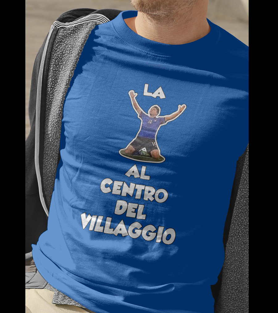 La Al Centro Del Villaggio Skysport Iconic Soccer T-Shirt