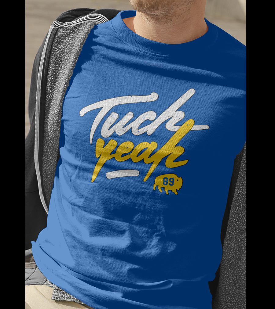 Tuch Yeah 89 Buffalo Blue And Gold T-Shirt