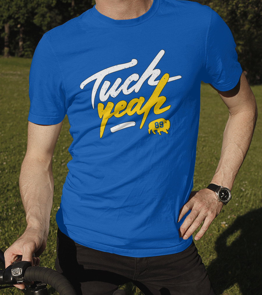 Tuch Yeah 89 Buffalo Blue And Gold T-Shirt