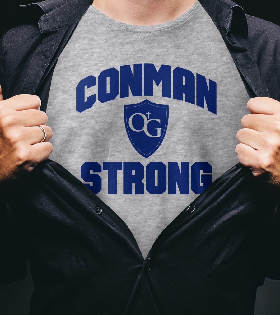 CONMAN OG STRONG Shield Emblem T-Shirt