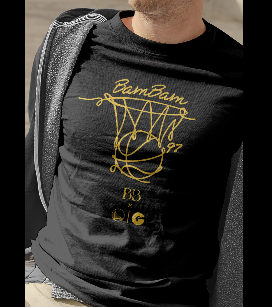 BamBam 97 BB X Golden State Warriors G Basketball Net T-Shirt