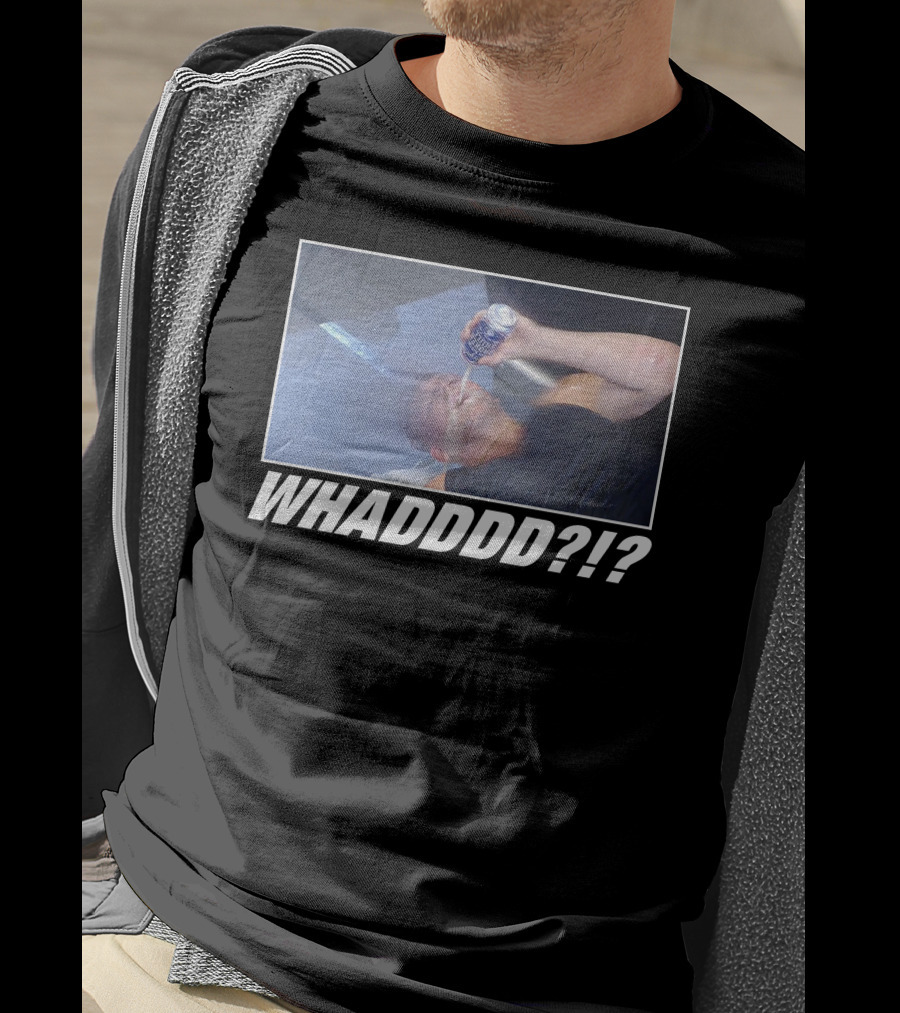 WHADDDD?? Cream Spray Moment T-Shirt