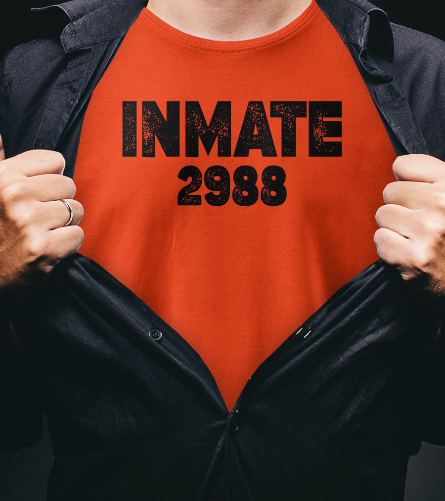 Inmate 2988 Boogie2988 Prison Number T-Shirt