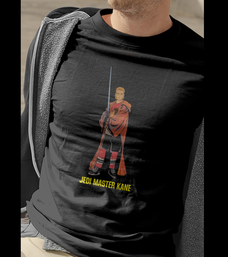 Chicago Blackhawks Star Wars Night Jedi Master Kane April 3 T-Shirt