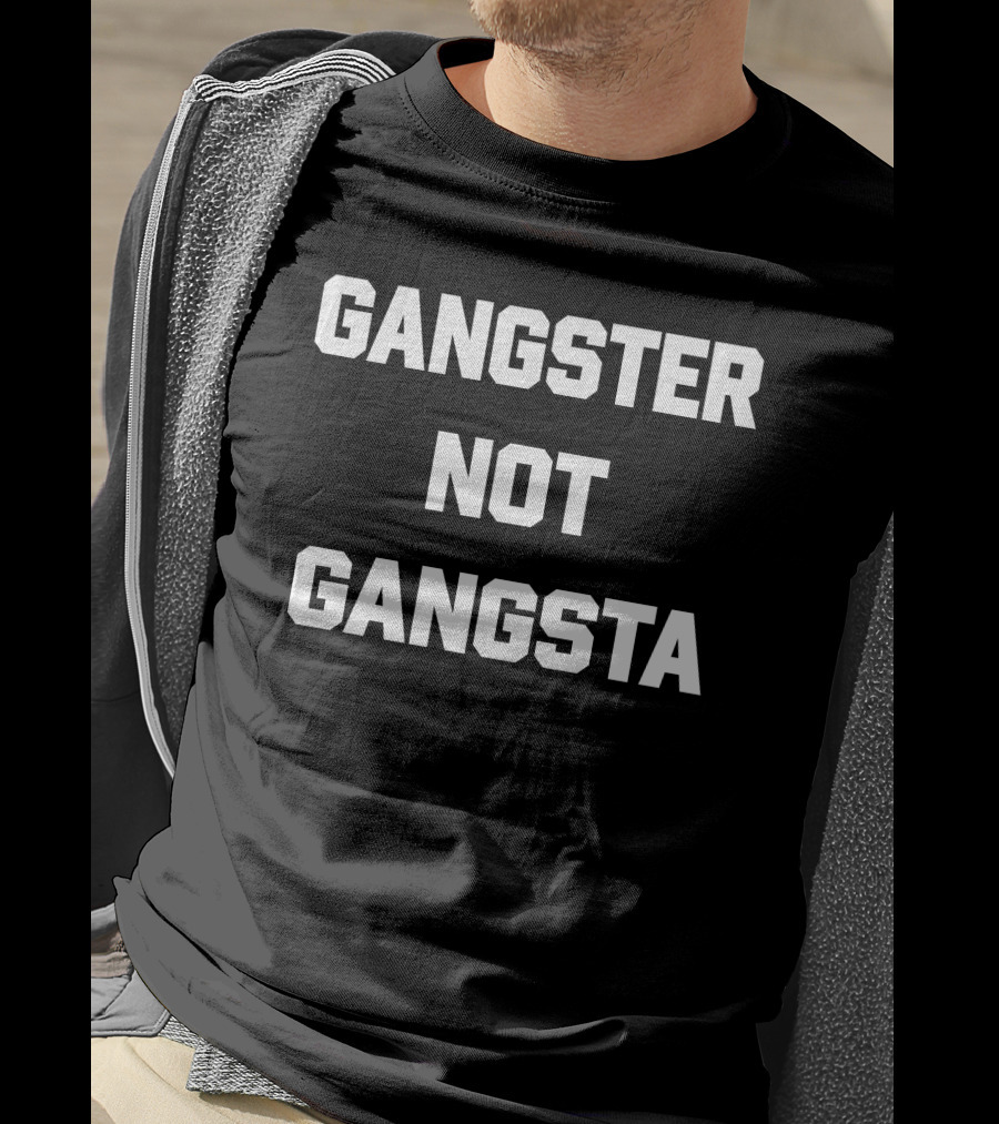 Big Boi Gangster Not Gangsta T-Shirt