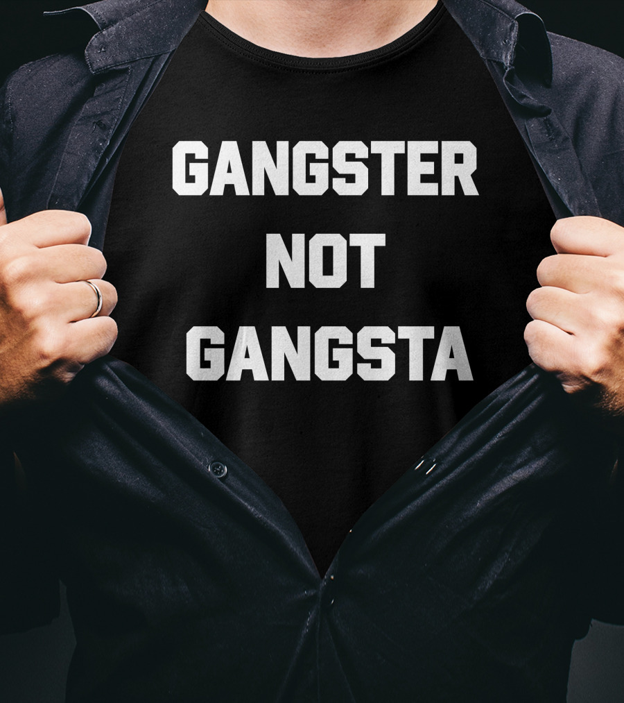 Big Boi Gangster Not Gangsta T-Shirt