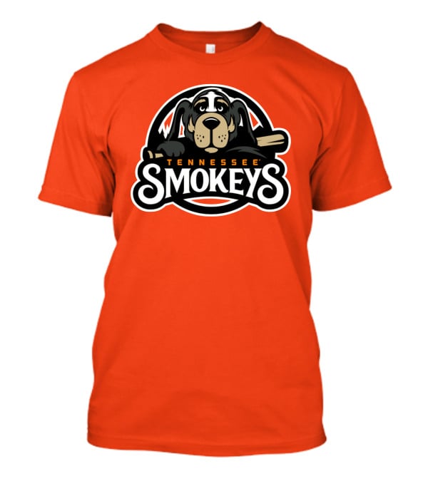 Tennessee Smokeys Baseball Team Mascot T-Shirt