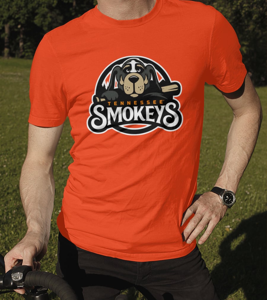 Tennessee Smokeys Baseball Team Mascot T-Shirt