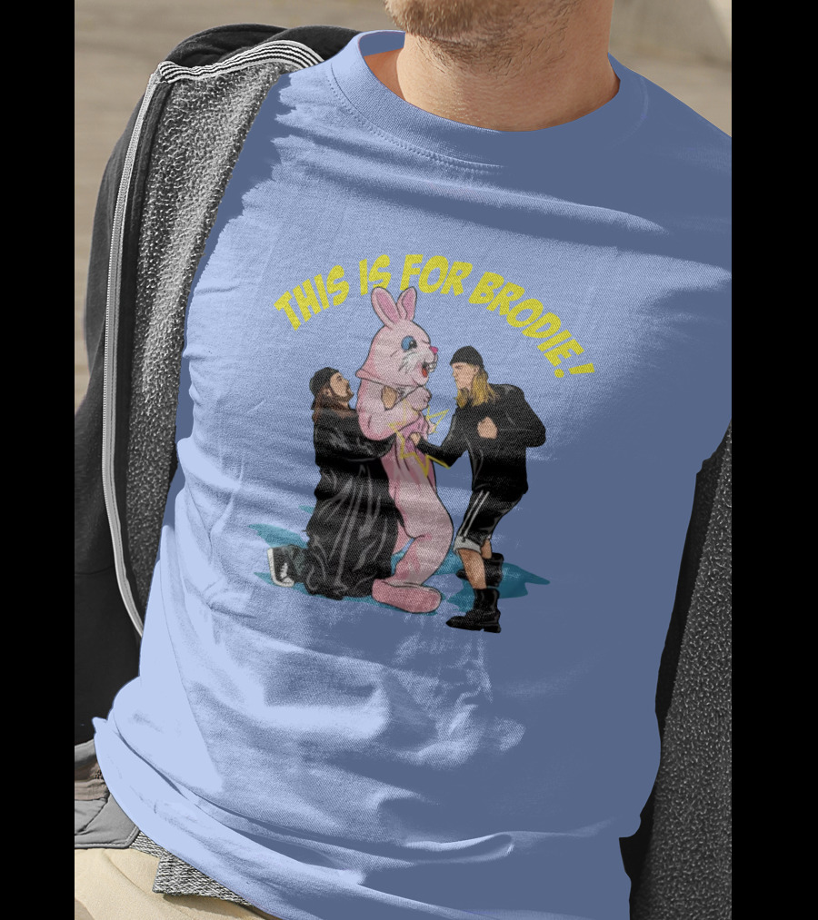 This Is For Brodie Bunny Battle T-Shirt
