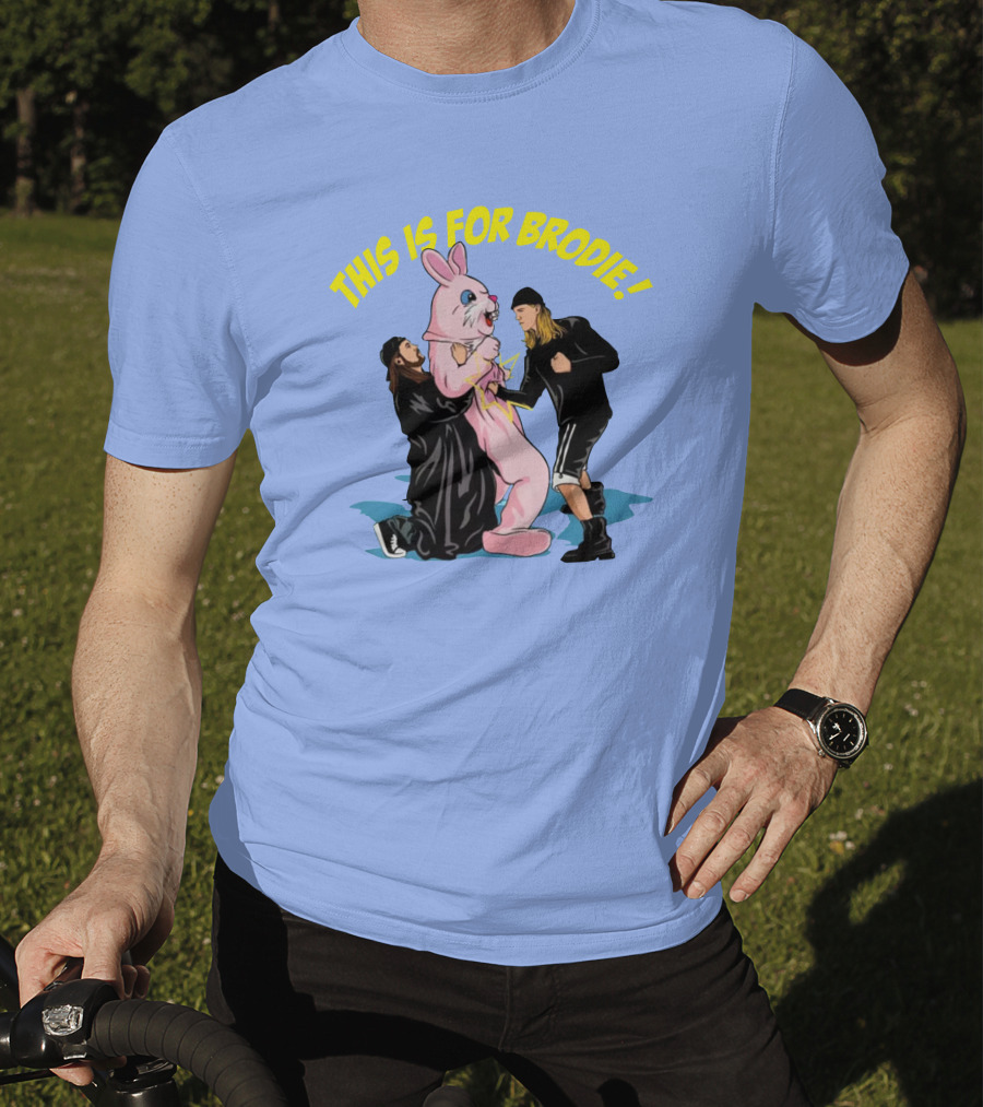 This Is For Brodie Bunny Battle T-Shirt