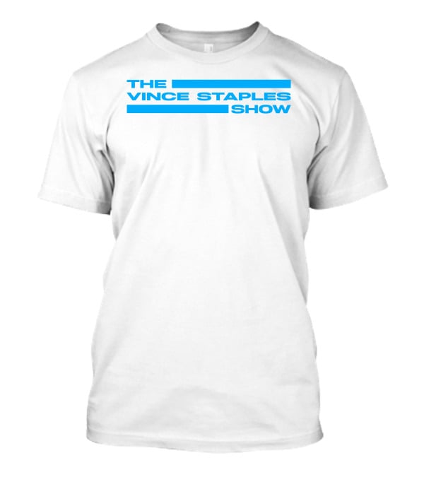 THE VINCE STAPLES SHOW Blue Text T-Shirt