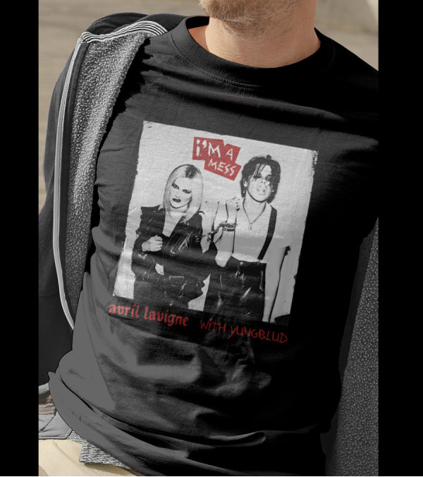 Avril Lavigne I'm A Mess With Yungblud T-Shirt