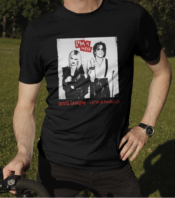 Avril Lavigne I'm A Mess With Yungblud T-Shirt