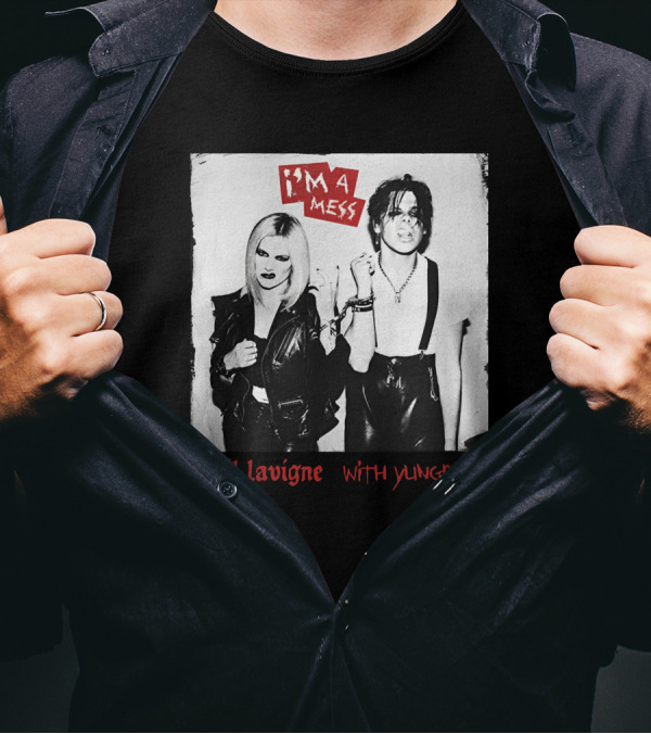 Avril Lavigne I'm A Mess With Yungblud T-Shirt