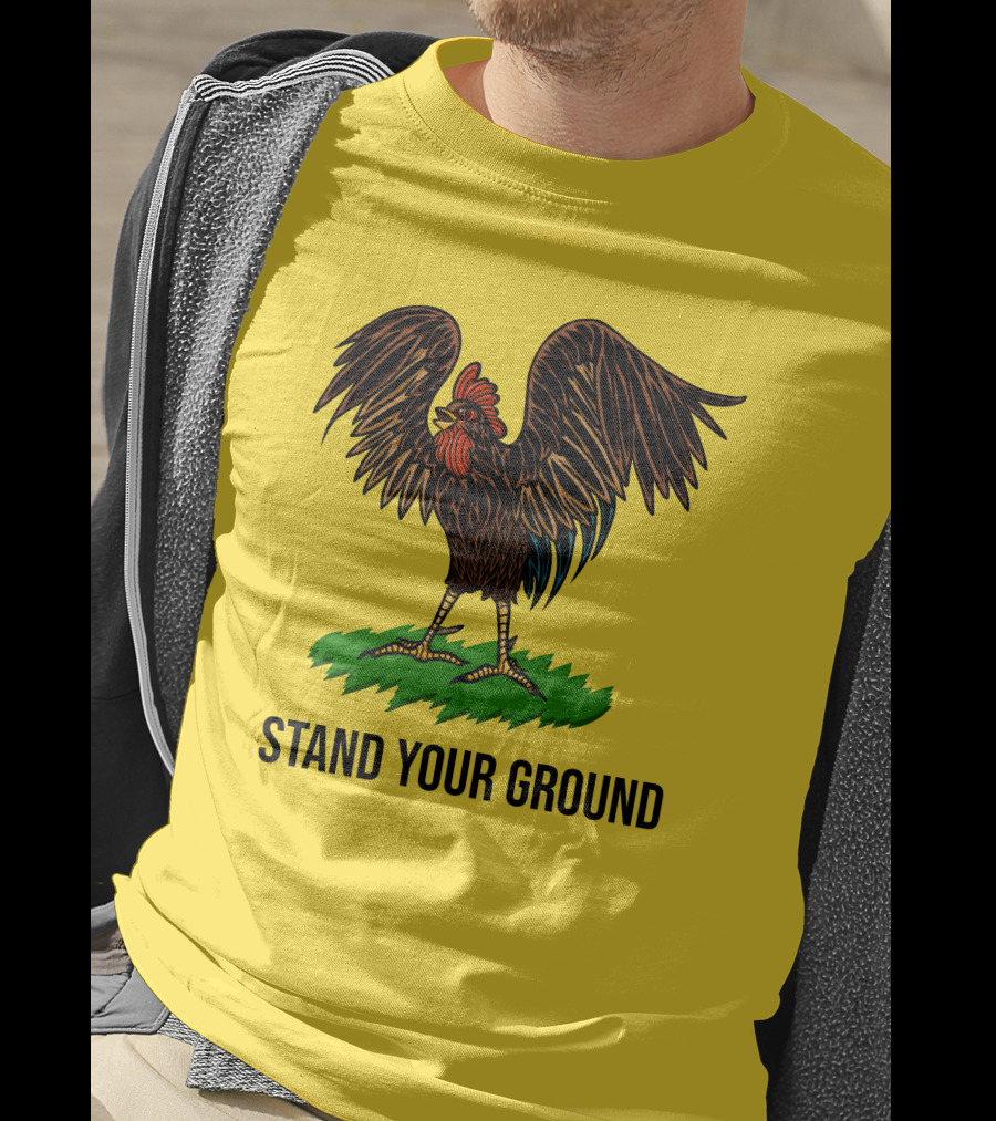 Tim Pool Stand Your Ground Rooster T-Shirt