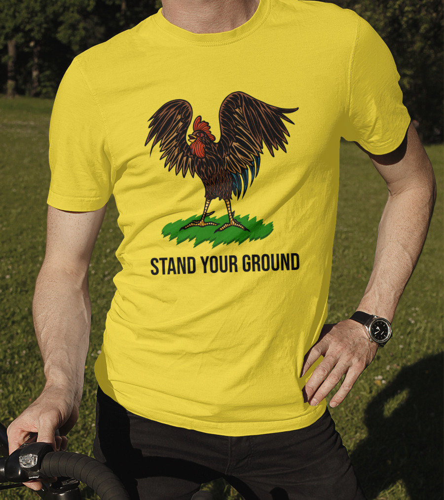 Tim Pool Stand Your Ground Rooster T-Shirt