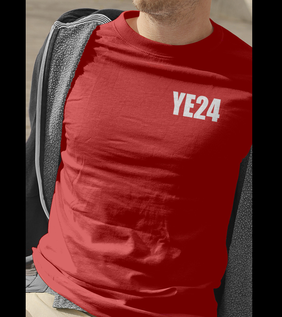 Ye24 Donda's Place Campaign Text White T-Shirt