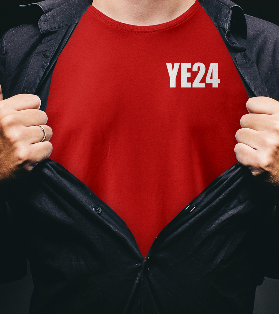 Ye24 Donda's Place Campaign Text White T-Shirt