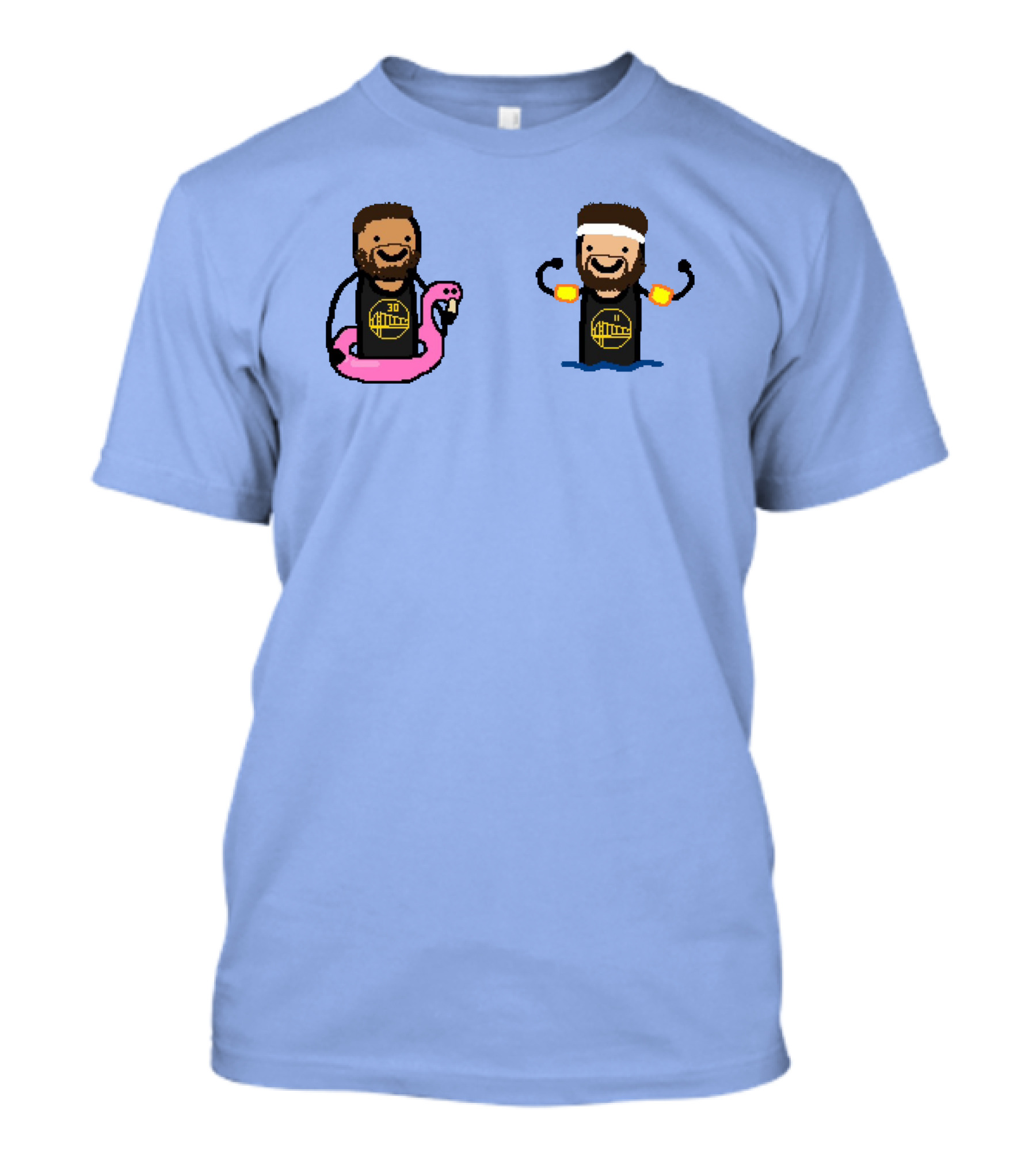 NBA Paint Splash Brothers Floating Fun 30 T-Shirt