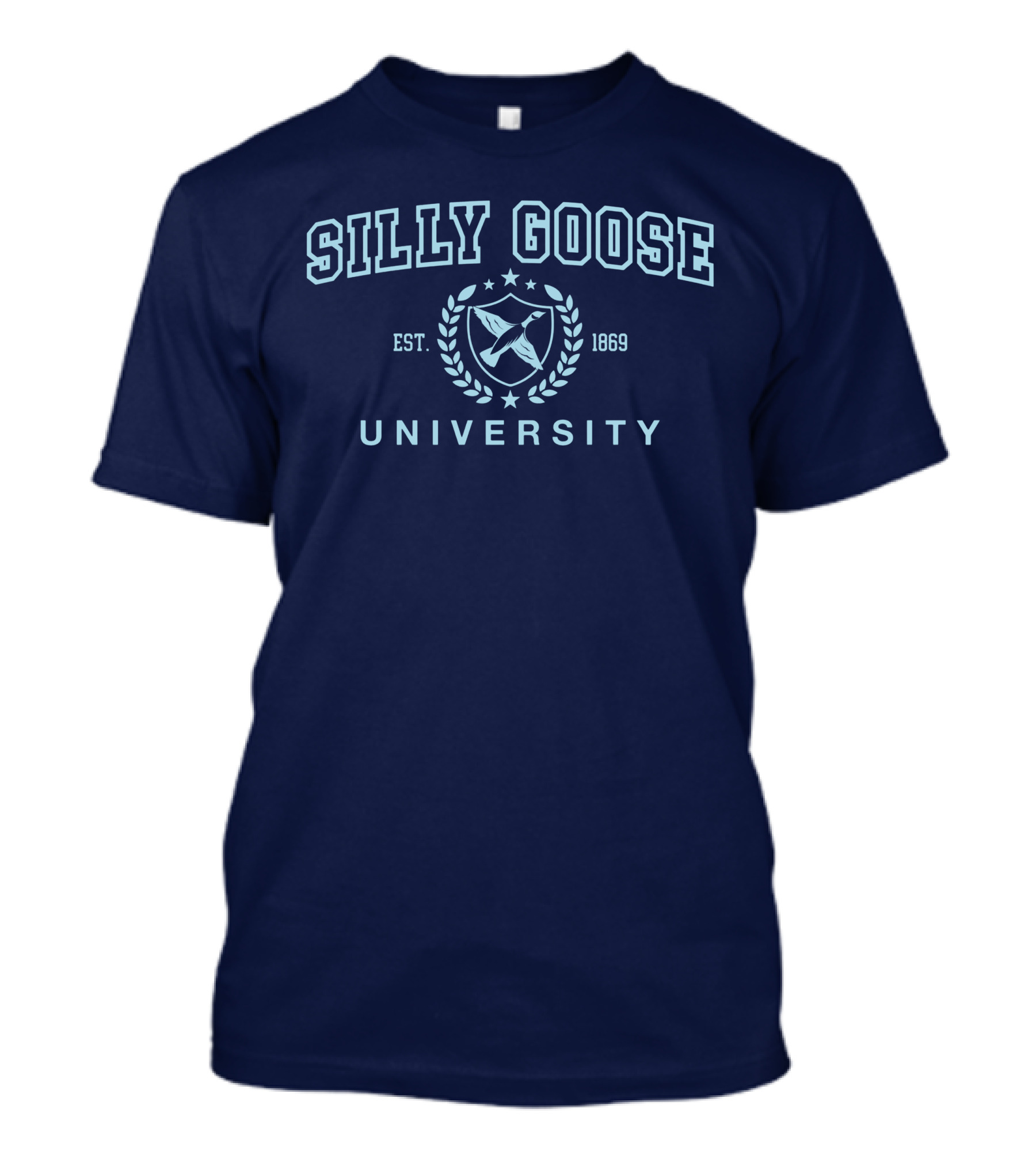 Silly Goose University Est 1869 Laurel Crest T-Shirt