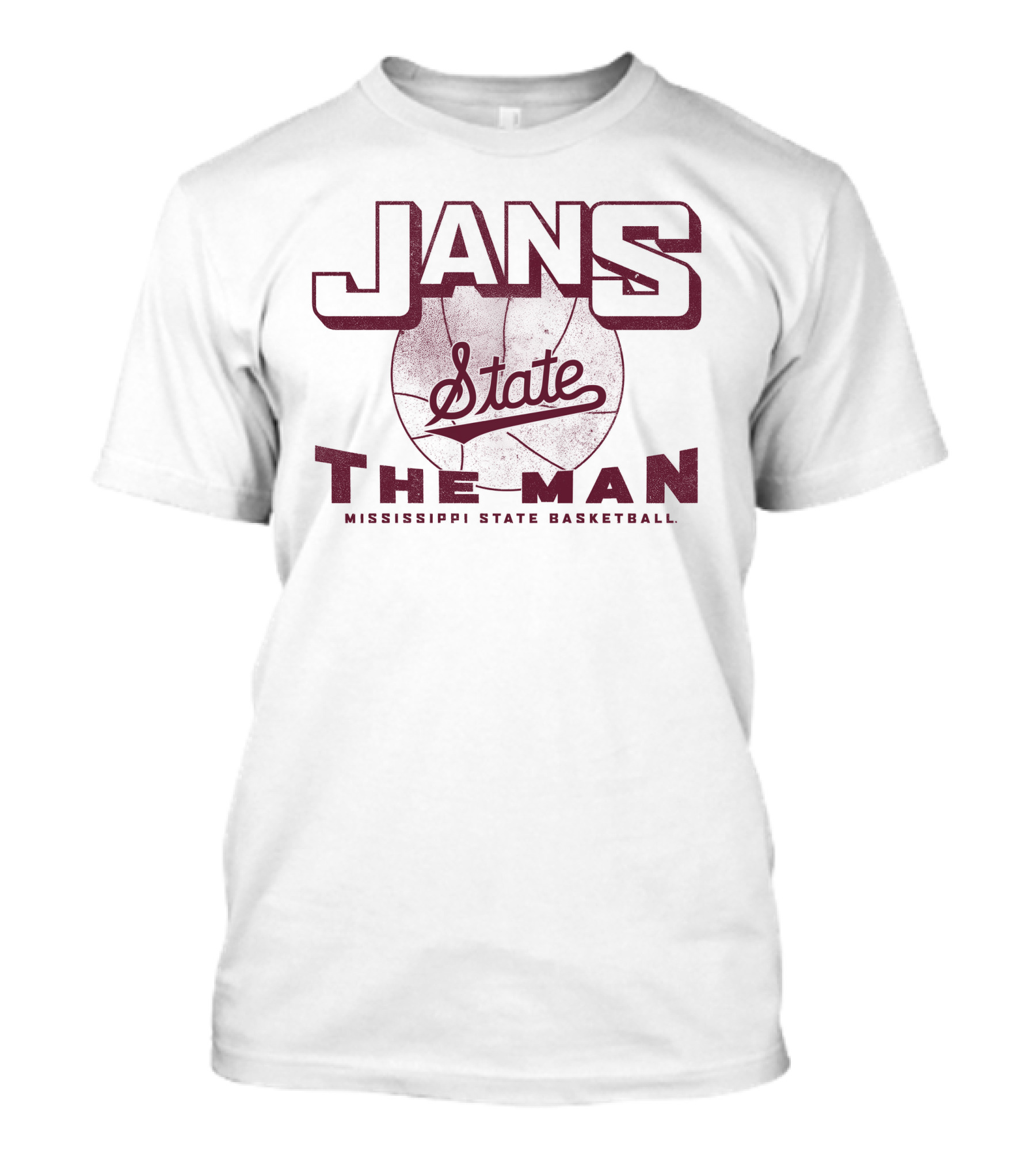 Jans State The Man Mississippi State Basketball T-Shirt