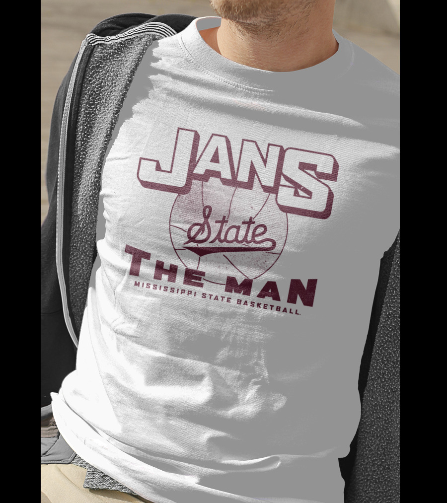 Jans State The Man Mississippi State Basketball T-Shirt