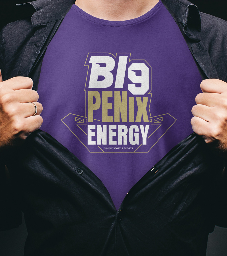 Big Penix Energy Simply Seattle Sports T-Shirt