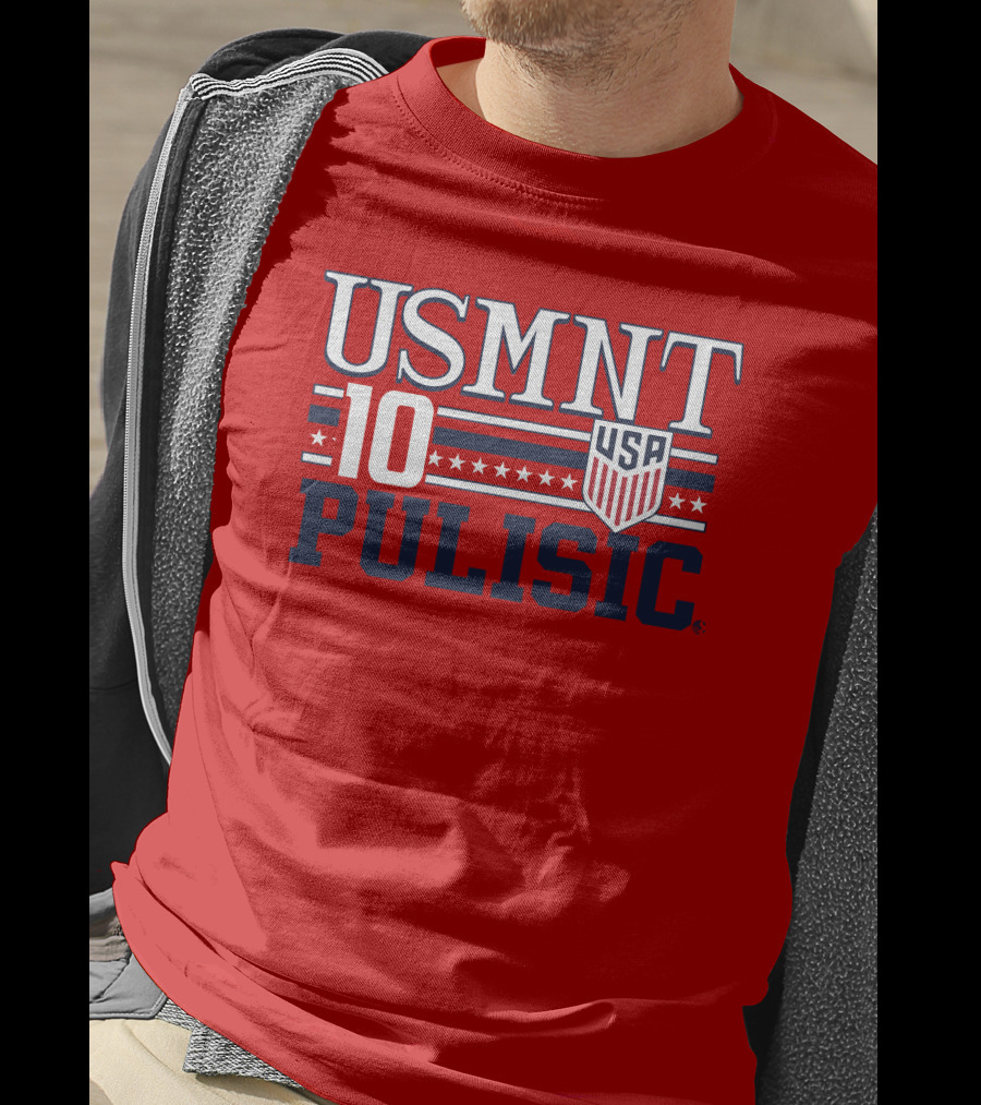 USMNT Pulisic 10 USA Soccer Stars T-Shirt