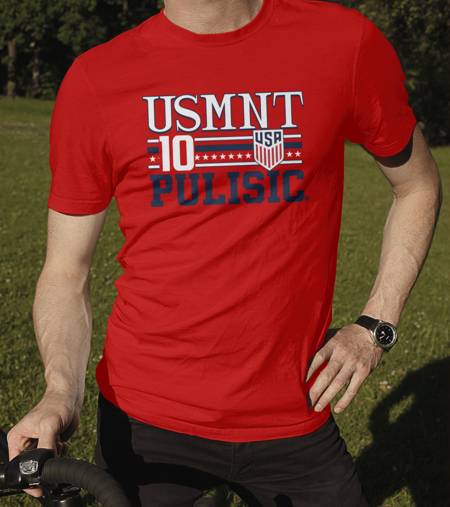USMNT Pulisic 10 USA Soccer Stars T-Shirt