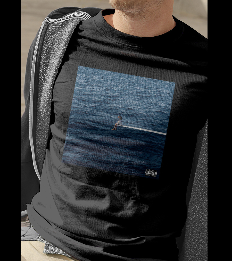 I Survived The Sza Drought SOS Album Cover Ocean T-Shirt