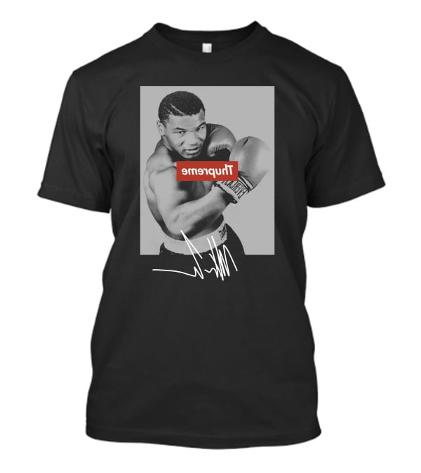 Alycia Baumgardner Thupreme Mike Tyson Signature Boxing Legend T-Shirt