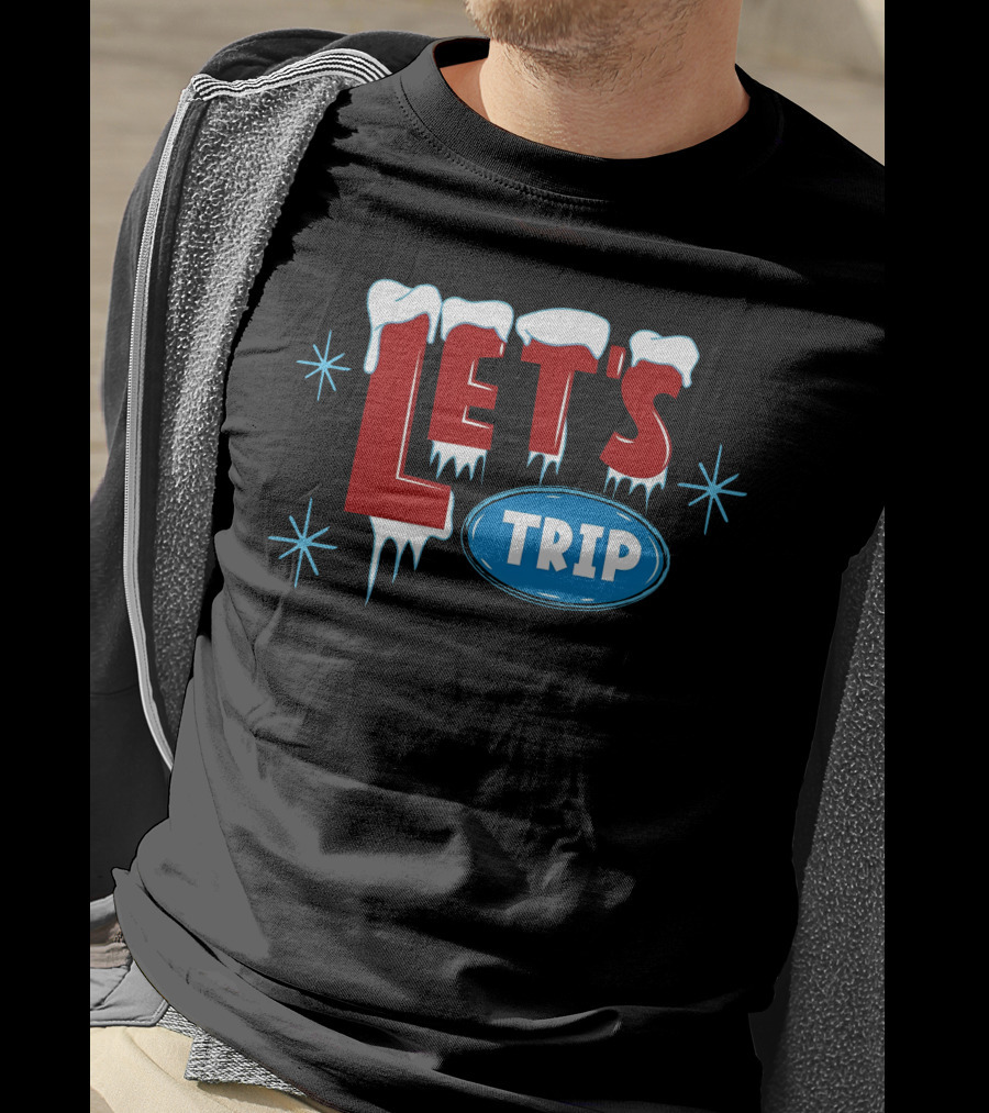LET'S TRIP Ice Heavyweight T-Shirt