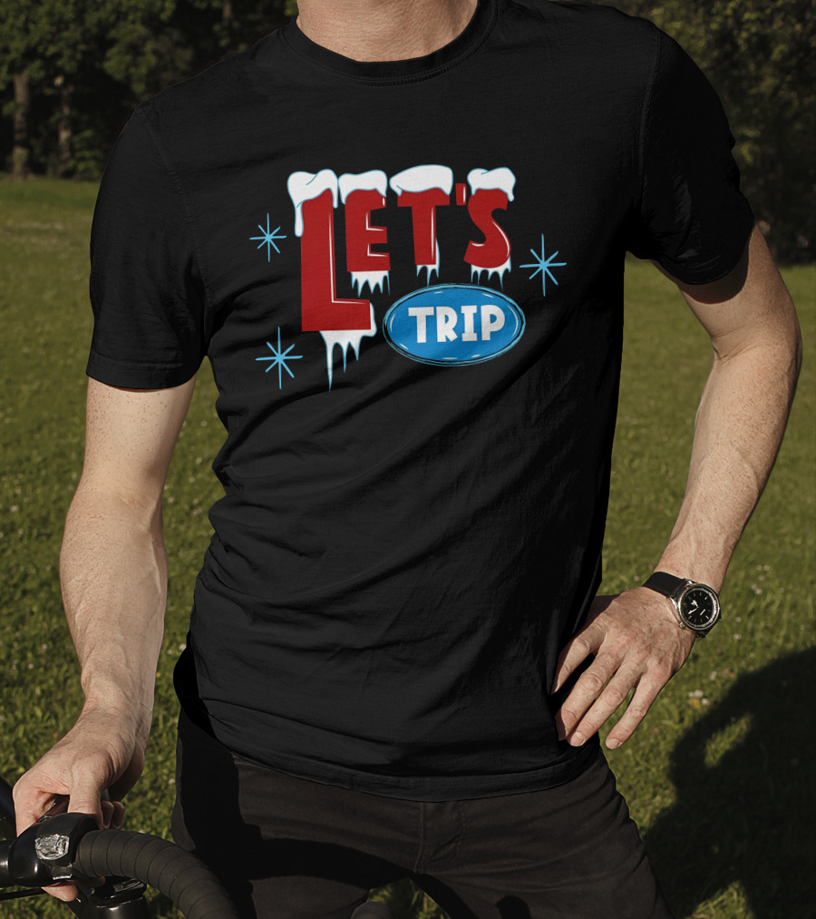 LET'S TRIP Ice Heavyweight T-Shirt