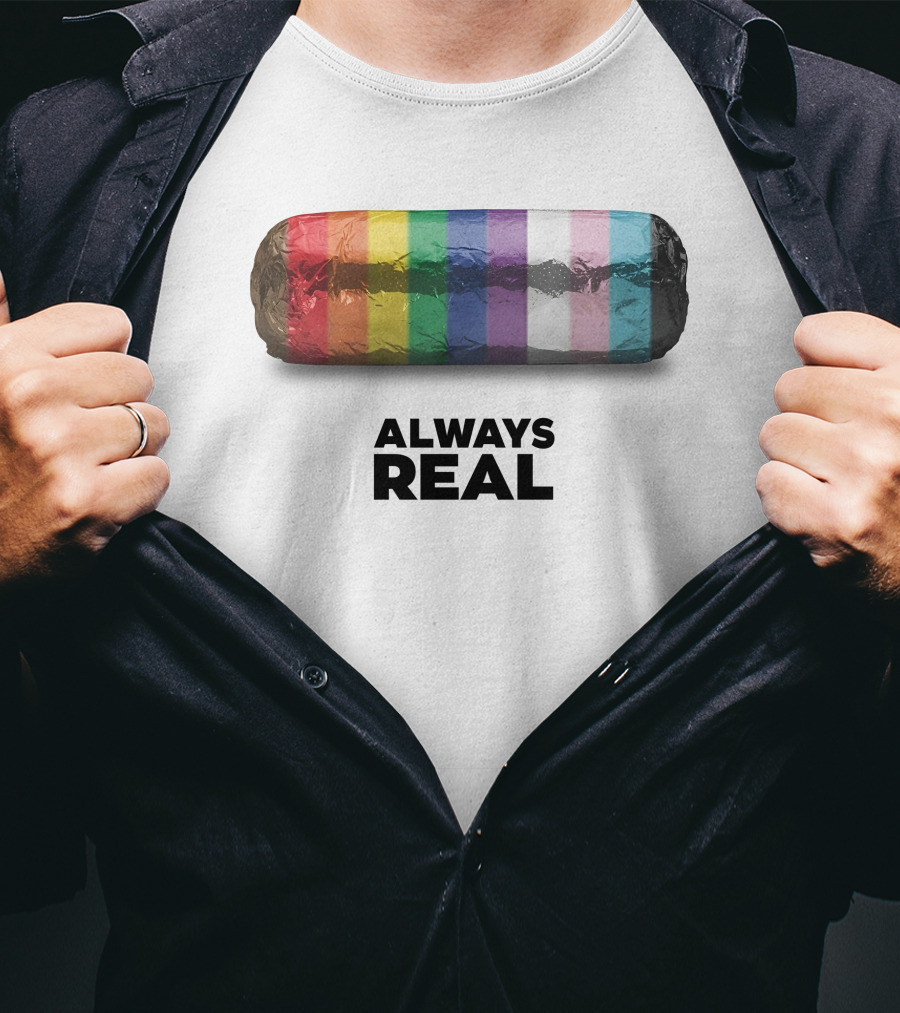 Always Real Burrito Colors T-Shirt