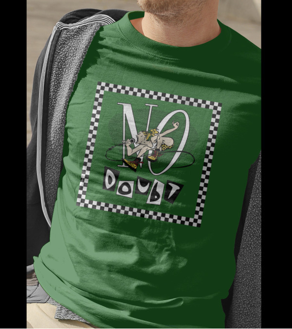 No Doubt Trapped In A Box Checkered T-Shirt