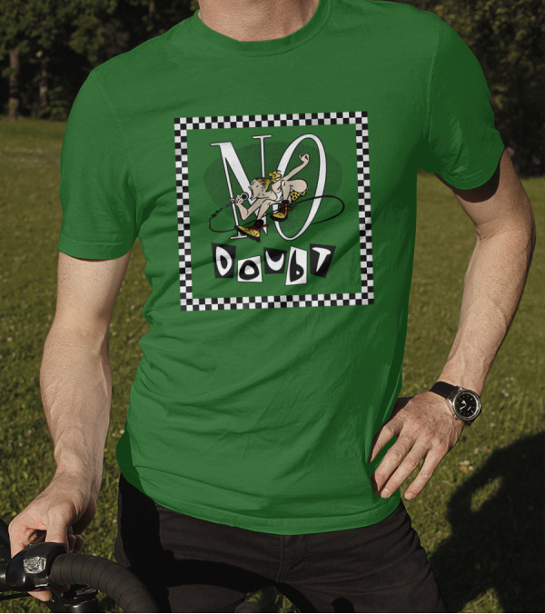 No Doubt Trapped In A Box Checkered T-Shirt