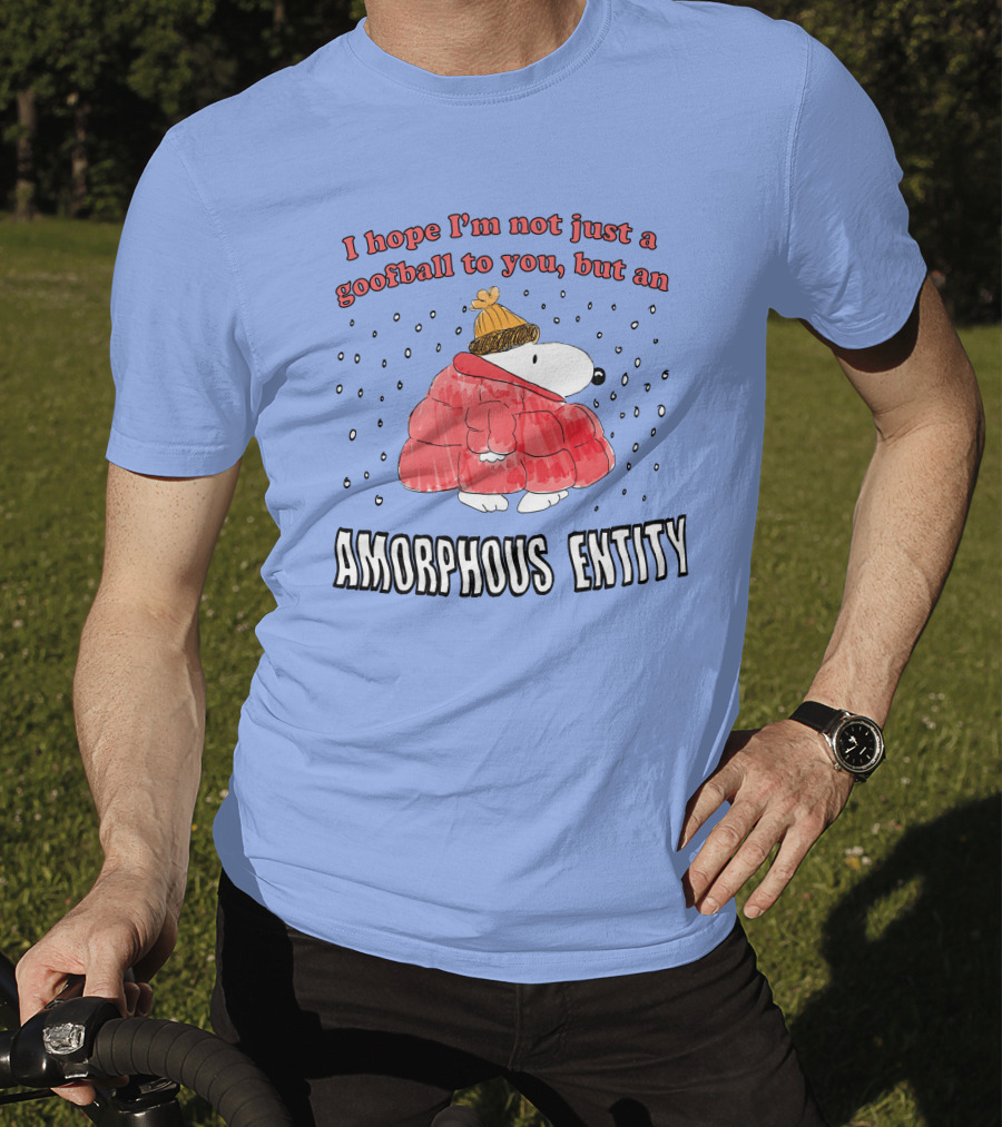 I Hope I'm Not Just A Goofball To You But An Amorphous Entity In Winter Wear T-Shirt