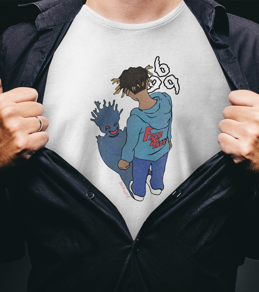 999Club Reflection Face Your Fears 69 Shadow T-Shirt