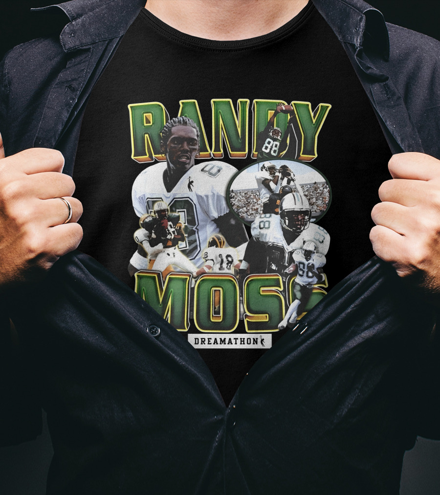 Randy Moss Dreamathon 88 Football Legend T-Shirt