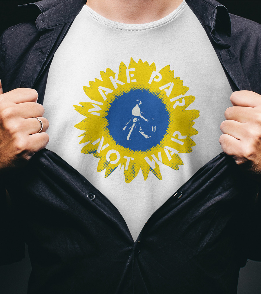 Linksoul Sunflower Make Par Not War T-Shirt
