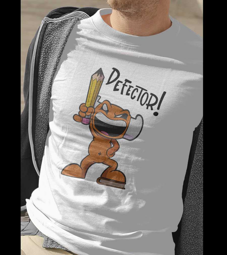 Defector El Toro Merch Character With Pencil T-Shirt